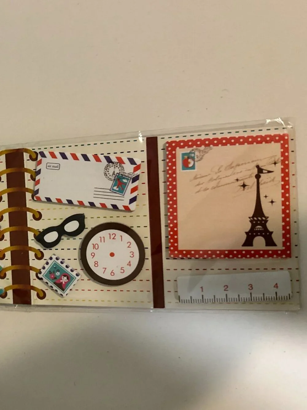 Japanese Travel-Themed Sticky Note Book – New